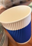 京东京造 纸杯一次性杯子咖啡杯三层加厚食品级办公家用水杯280ml【60只】 实拍图