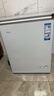 海尔（Haier）142L单温冰柜小型家用小冰柜商用减霜一级能效冷藏冷冻转换深冷冷柜小冰箱BC/BD-142GHW9D国家补贴 实拍图