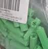 玛仕福塑料膨胀管 绿色胶塞飞机型胶粒墙塞锚栓螺丝管涨塞 M6（1000个） 实拍图
