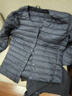 鸭鸭（YAYA）2025秋冬新款轻薄羽绒服男士内胆短款休闲百搭鸭绒保暖外套K 黑色 XL 实拍图