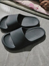 朴西香蕉船情侣凉拖鞋女浴室不易滑室内居家四季拖鞋男 黑色 37-38 实拍图
