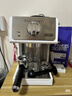 德龙（Delonghi）咖啡机 家用半自动咖啡机 美式意式浓缩小型15bar泵压式 手动可调节奶泡 ECP35.31.W 白色新年礼物 实拍图