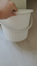 五月花脸盆水桶30cm3件套带盖加厚耐用宿舍泡脚家用储水桶洗衣洗车桶 实拍图