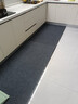 居拾忆 双条纹地垫防滑垫进门商用迎宾地毯进门脚垫电梯垫楼梯走廊防滑垫无字地毯 双条纹灰色90*180cm 实拍图