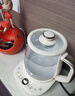 小熊（Bear）全玻璃养生壶 纯玻璃多功能恒温烧水壶 办公室轻音炖煮茶壶 1L YSH-J10D1 实拍图