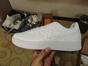 特步情侣男女板鞋小白鞋空军一号冬季革面保暖运动板鞋休闲鞋 实拍图