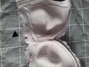都市丽人文胸薄款乳胶内衣无钢圈超薄透气蕾丝女士大胸显小2B13A3 实拍图