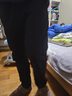 鸭鸭（YAYA）羽绒裤男直筒宽松厚款保暖青年户外2026冬季反季加绒休闲裤子 藏青【平脚】 XL 180(建议135-155斤) 实拍图