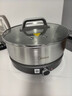 美的（Midea）0涂层电火锅不锈钢火锅专用锅分体可拆全钢速沸电火锅电热锅多功能锅6.5L电煮锅多用途锅HGS30G1 实拍图