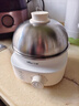 小熊（Bear）煮蛋器 蒸蛋器 316不锈钢自动断电 双层多功能 蒸煮鸡蛋早餐神器ZDQ-Y14F3 实拍图