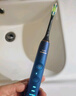 飞利浦（PHILIPS）【肖战推荐】声波电动牙刷钻石9系 AI智能化 情人节情侣款送男生女友 去除99.9%牙渍HX9911/69紫 实拍图