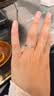 DR求婚钻戒铂金经典六爪FOREVER经典结婚戒指节日礼物 臻选款*30分D色VS1【GIA证书+礼盒】 （手寸详询客服） 实拍图