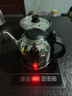 益茶福全自动上水电热水壶嵌入式茶台烧水壶饮水烧水一体机不锈钢煮茶壶保温泡茶壶开水壶煲水壶 1L 304食品级不锈钢套装 实拍图
