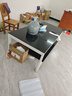 凡社茶几客厅 办公室家用沙发茶桌子 钢化玻璃茶几小户型现代简约茶机 实拍图