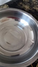 不锈钢盆加厚大盆洗脸盆洗菜盆家用大号盆洗澡洗衣加厚盆洗菜盆 加厚不锈钢大盆 30CM【1个装】 实拍图