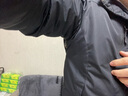 啄木鸟棉衣男士外套男秋冬季新款棉服男冲锋衣男棉袄加厚羽加绒服男冬装 黑色 脱卸帽 L (建议105-125斤) 实拍图
