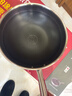 康巴赫炒锅不粘锅316L不锈钢炒菜锅32cm蜂窝平底煎炒锅电磁炉燃气灶通用 实拍图