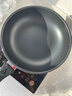 爱仕达（ASD）炒锅不粘锅炒菜锅平底煎炒锅家用炊具28cm燃气电磁炉通用WG8328E 实拍图