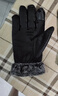啄木鸟皮手套男冬季骑行加绒触屏开车户外摩托车防风保暖外卖棉滑雪手套 骑行款 加绒防风防泼水 实拍图