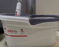 好媳妇旋转拖把38cm2个棉头液压杆旋风桶加大加厚免手洗懒人神器地拖 实拍图