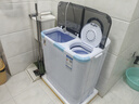 小鸭洗衣机半自动双桶双缸家用大容量小型租房宿舍波轮脱水甩干两用双杠省电老式强动力易操作以旧换新 8.5公斤 双缸 洗5.5+脱3.0 强劲电机全国联保 实拍图