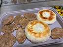 潼十三老潼关潼十三肉夹馍生饼胚半成品千层饼酥脆早餐面点方便速冻烧饼 【顺丰冷链】潼关千层饼110g*20个 实拍图