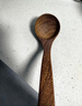 京东京造 汤勺 勺子木勺进口乌檀木厨房【无漆无蜡】加长加厚 实拍图