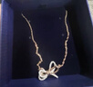 施华洛世奇（SWAROVSKI）【生日礼物】Lifelong Bow项链女蝴蝶结吊坠送女友轻奢女 白色 5440636 实拍图