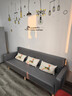 华恺之星沙发床 两用折叠沙发折叠床双人位科技布沙发S96灰色科技布2米 实拍图