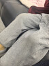 罗蒙儿童裤子男童冬款儿童运动裤束脚卫裤校裤女童校园裤子灰薄绒140 实拍图