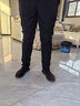 京东京造【加绒加厚】冬季加绒裤子男士休闲裤男西裤男裤 黑色M 实拍图