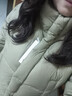 雪中飞新款女士长款连帽过膝羽绒服休闲加厚保暖时尚休闲 卡其色|7101 XL 170/92A 实拍图