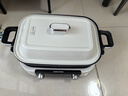 摩飞电器（Morphyrichards）二代多功能锅 家用电火锅电煮锅电蒸锅火锅锅5升大容量分体式预约蒸煮一体不沾煎烤料理锅MR9099白 实拍图