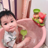 COOKSS宝宝洗澡玩具婴儿童浴室戏水泡澡黄鸭转转乐吸盘花洒水车小男女孩 实拍图
