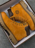 骆驼（CAMEL）【王俊凯同款】马丁靴男新款百搭男士大黄靴户外徒步工装登山靴子 G13W379132 金黄色 (男款) 39 实拍图