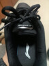 李宁运动鞋男鞋轻便透气网面拼接缓震跑步鞋黑色低帮软底休闲慢跑鞋 【秋冬款防护革面】黑色/铁青灰(009款)-6 42 实拍图
