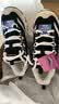 斯凯奇（Skechers）黑白金加绒老爹鞋女厚底增高百搭舒适保暖运动鞋 实拍图