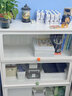 赛格仕防尘铁艺翻门家用书柜客厅卧室多层落地置物柜学生书籍玩具收纳柜 同等品质超低价格 实拍图