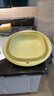 诺兰森迪 旅行折叠盆 洗脸盆家用便携式旅游军训必备用品水盆泡脚 黄 大号 实拍图