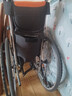 鱼跃 (yuwell)手动轮椅车H062折叠老人轻便免充气铝合金旅行手推代步 实拍图