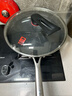 康巴赫（KOBACH）炒锅304不锈钢蜂窝不粘炒菜锅少油烟易洁平底煎炒锅电磁炉燃气灶 304钢双面蜂窝锅 32cm 实拍图