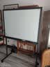 得力(deli)旗舰系列H型支架式玻璃白板 120*90cm H型磁性钢化玻璃带架子白板办公会议写字板黑板8738 实拍图
