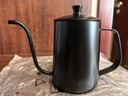 CLITON 304不锈钢手冲咖啡壶 旅行办公家用挂耳咖啡长嘴壶细口壶带盖 实拍图