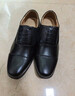 际华三五零五三接头皮鞋男制式皮鞋套脚校尉皮鞋系带休闲皮鞋商务正装教官皮鞋 B皮鞋套脚牛皮款 42 (260mm) 实拍图