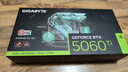 技嘉（GIGABYTE）5060Ti 16G显卡 魔鹰 GeForce RTX 5060 Ti Gaming OC 16G DLSS4 游戏电竞设计AI电脑独立显卡 实拍图
