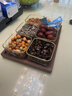 格娜斯 玻璃水果盘客厅轻奢创意零食分格干果盘北欧ins网红点心糖果盘 实拍图
