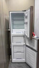 美的（Midea）220L三门冰箱灰色租房家用客厅宿舍小型冰箱三开门三温低耗省电低音运行BCD-220TM 实拍图