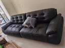 帕沙曼云朵真皮沙发头层牛皮意式复古客厅小户型中古风太空云沙发2630ZP 3.1米多人位【正品承诺 实木框架终身质保】 【旗舰版】MU真皮 羽绒+硅胶棉+紫罗兰+竹炭海绵 实拍图
