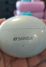 山水（SANSUI）【国家补贴丨2026新款】W133蓝牙耳机耳夹式骨传导概念开放式无线不入耳运动跑步游戏降噪  雪白 实拍图