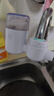京东京造 水龙头净水器 过滤器 家用厨房自来水前置过滤器 可视化可清洗滤芯 1机4芯套装 实拍图